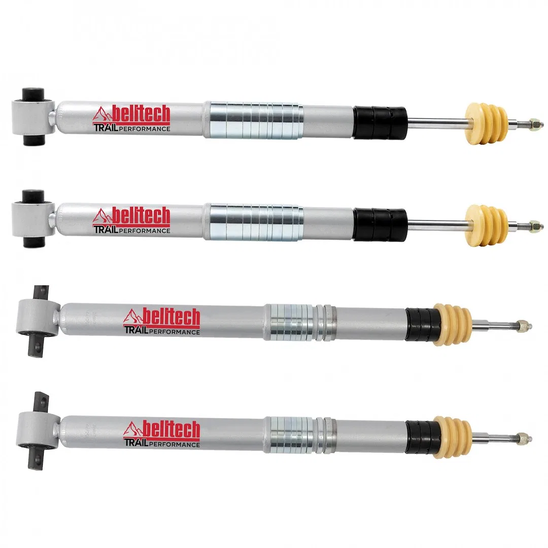 9733 – BELLTECH Shock Absorber, Hydraulic Two Year Warranty Stud Upper Mount/ Cross Pin Lower Mount With Shock Boots ...